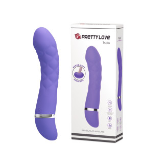 Вибратор для точки G Pretty Love Truda силиконовый, фиолетовый, 18.8 х 3.5 см - No Taboo