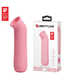 Вакуумный стимулятор Pretty Love Ford розовый, 11.6 х 2.7 см - No Taboo