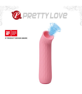 Вакуумный стимулятор Pretty Love Ford розовый, 11.6 х 2.7 см - No Taboo