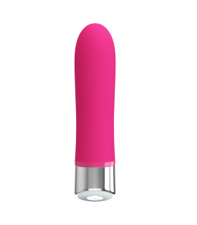 Минивибратор Pretty Love Sampson розовый, 12.4 х 2.7 см - No Taboo