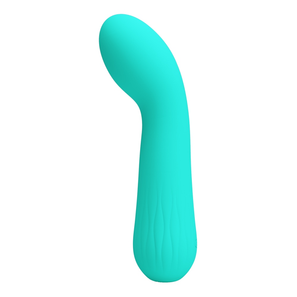 Вибратор Pretty Love Faun для точки G, бирюзовый, 15 х 3.5 см фото №6 — секс игрушки: Украина, NO TABOO