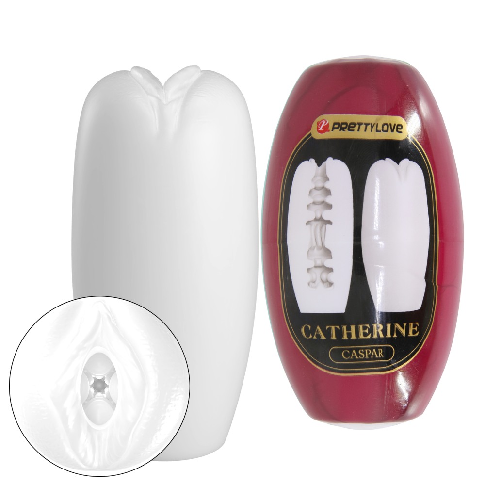 Мастурбатор-яйцо Pretty Love Catherine Caspar, эластичное, белое, 8.5 х 4.6 см фото №0 — секс игрушки: Украина, NO TABOO