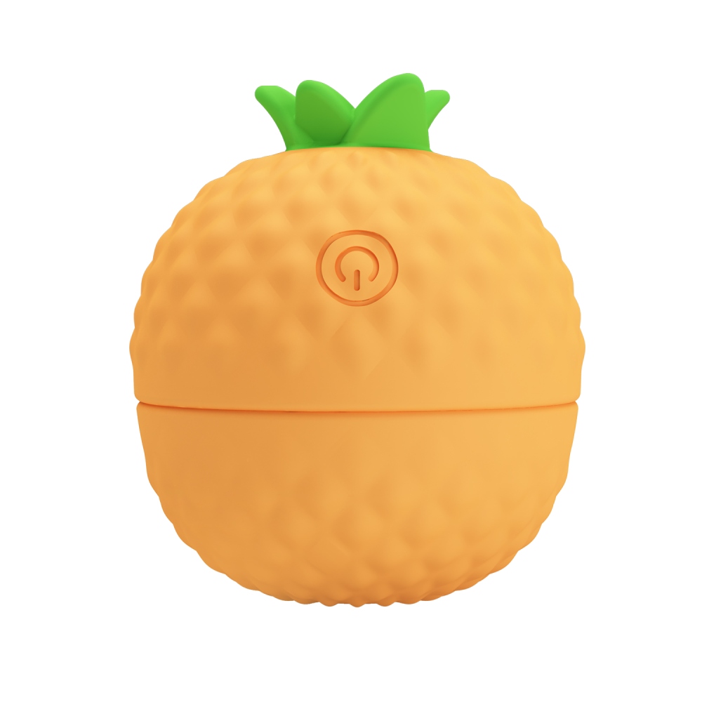 Клиторальный пульсатор Pretty Love Pineapple Secret оранжевый, 5.7 х 5.1 см фото №3 — секс игрушки: Украина, NO TABOO