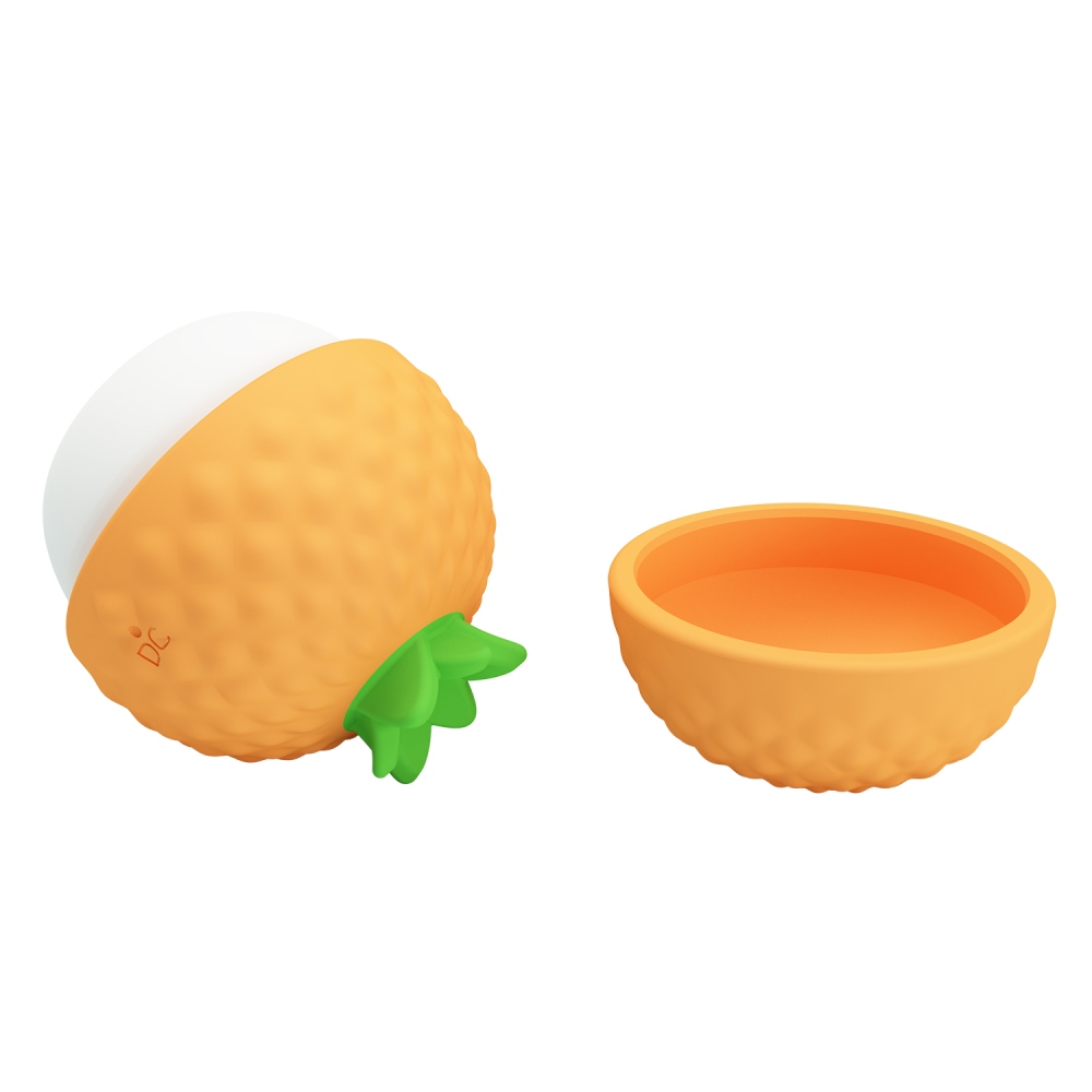 Клиторальный пульсатор Pretty Love Pineapple Secret оранжевый, 5.7 х 5.1 см фото №7 — секс игрушки: Украина, NO TABOO