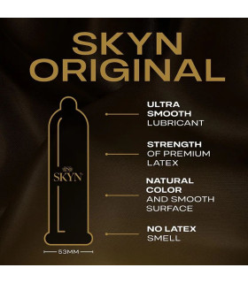 Презервативы безлатексные SKYN Original классические, 20 шт - No Taboo