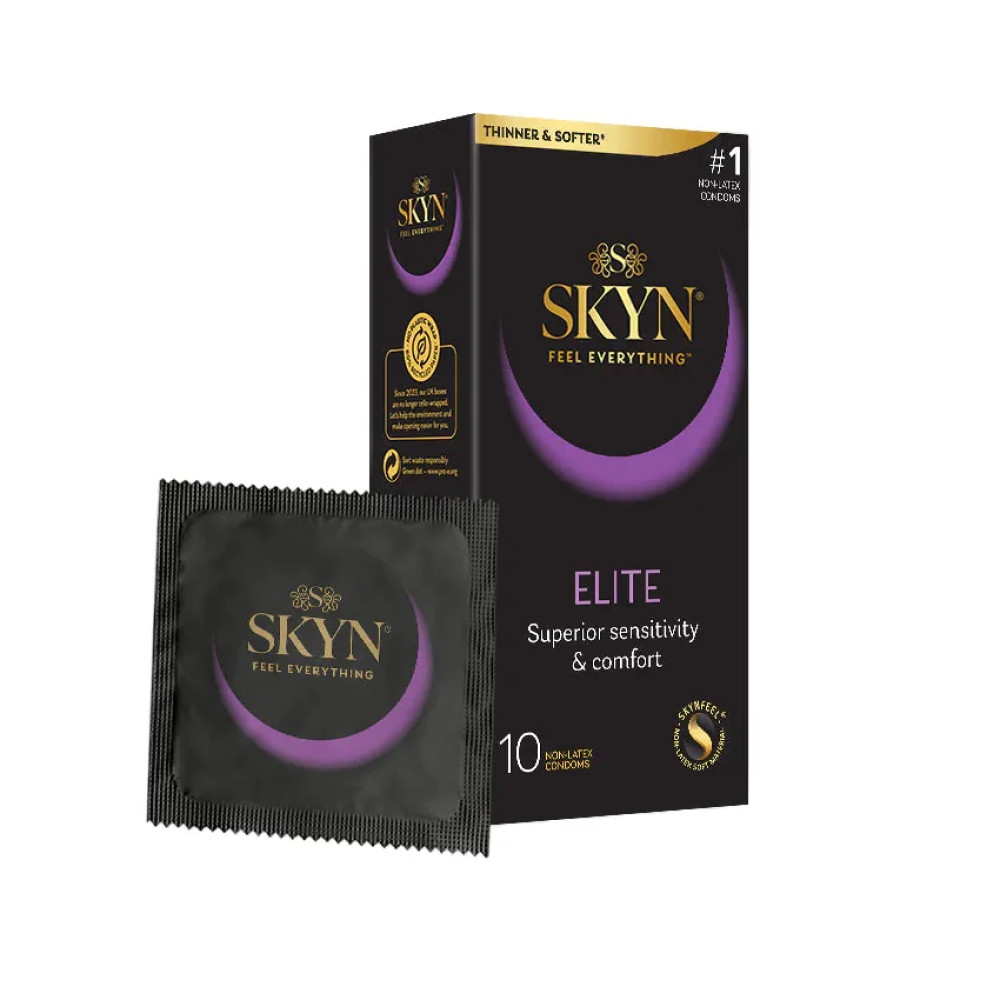 Презервативы безлатексные SKYN Elite ультратонкие, 10 шт, фото №0 — секс шоп Украина, NO TABOO