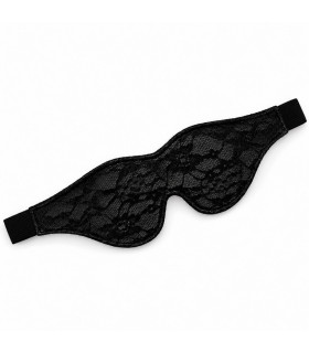 Маска на очі DS Fetish з мереживом, на резинці, чорна, One Size - No Taboo
