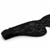 Маска на очі DS Fetish з мереживом, на резинці, чорна, One Size, фото №3 — секс шоп Україна, NO TABOO
