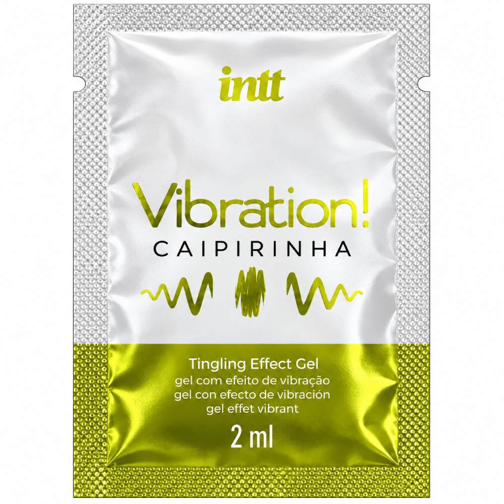 САШЕТ Жидкий вибратор Intt Vibration Caipirinha со вкусом коктейля, 2 мл, фото №0 — секс шоп Украина, NO TABOO