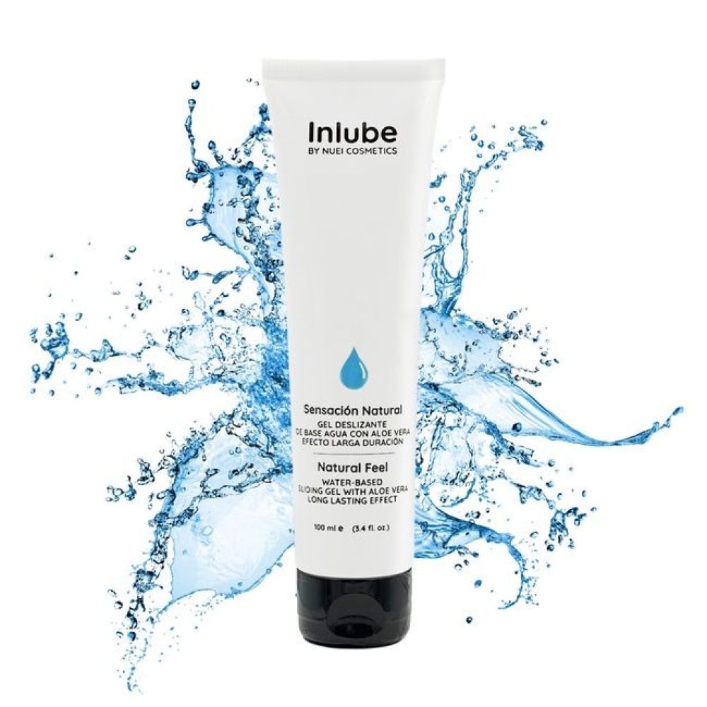 Лубрикант на водной основе NUEI Inlube Naturel Feel нейтарльный, 100 мл, фото №0 — секс шоп Украина, NO TABOO