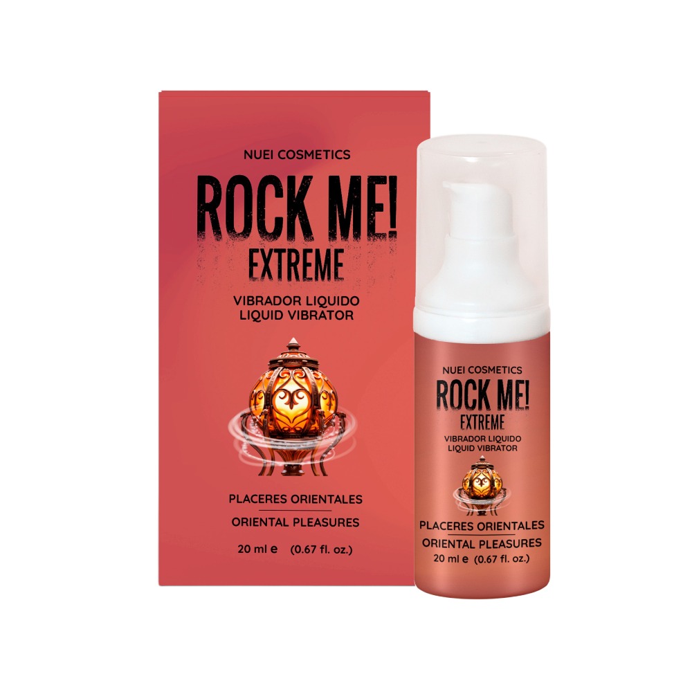Жидкий вибратор NUEI Rock Me восточные пряности, 20 мл, фото №0 — секс шоп Украина, NO TABOO