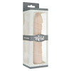 Вибратор реалистичный ToyJoy Get Real с поворотным регулятором, бежевый, 20,1 × 4,4 см фото №2 — секс игрушки: Украина, NO TABOO