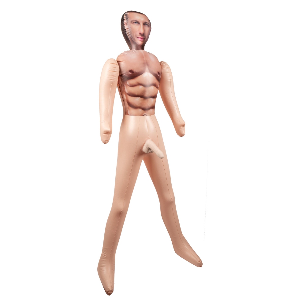 Секс-кукла CalExotics Personal Trainer с фаллоимитатором и анусом, бежевая, 14 см фото №3 — секс игрушки: Украина, NO TABOO