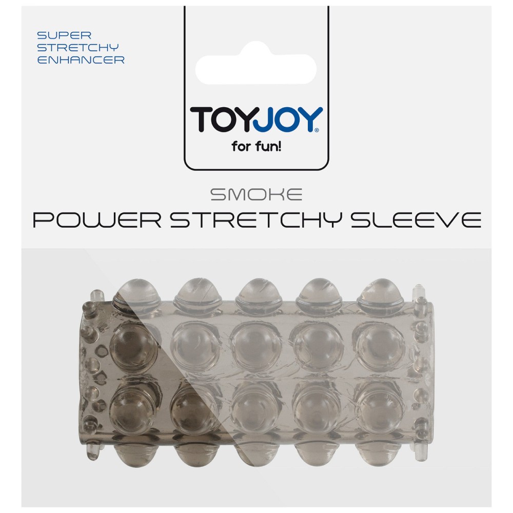 Насадка на пенис Toy Joy рельефная, серая, 6.5 х 3 см фото №2 — секс игрушки: Украина, NO TABOO