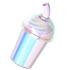Вакуумний стимулятор в форме стаканчика с трубочкой BeYourLover Joy Cup голубой, 9.1 х 4.6 см фото №4 — секс игрушки: Украина, NO TABOO