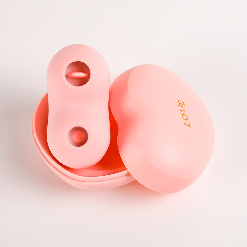 Клиторальный стимулятор с вакуумом и язычком BeYourLover Heart в форме сердца, розовый, 8.2 х 6.5 см фото №12 — секс игрушки: Украина, NO TABOO