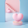 Клиторальный стимулятор с вакуумом и язычком BeYourLover Heart в форме сердца, розовый, 8.2 х 6.5 см фото №31 — секс игрушки: Украина, NO TABOO