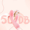 Вибратор-кролик мягкость зефира BeYourLover Cloud JOY двойной слой жидкого силикона, розовый, 15.3 х 3.6 см фото №5 — секс игрушки: Украина, NO TABOO