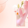 Вибратор-кролик мягкость зефира BeYourLover Cloud JOY двойной слой жидкого силикона, розовый, 15.3 х 3.6 см фото №6 — секс игрушки: Украина, NO TABOO