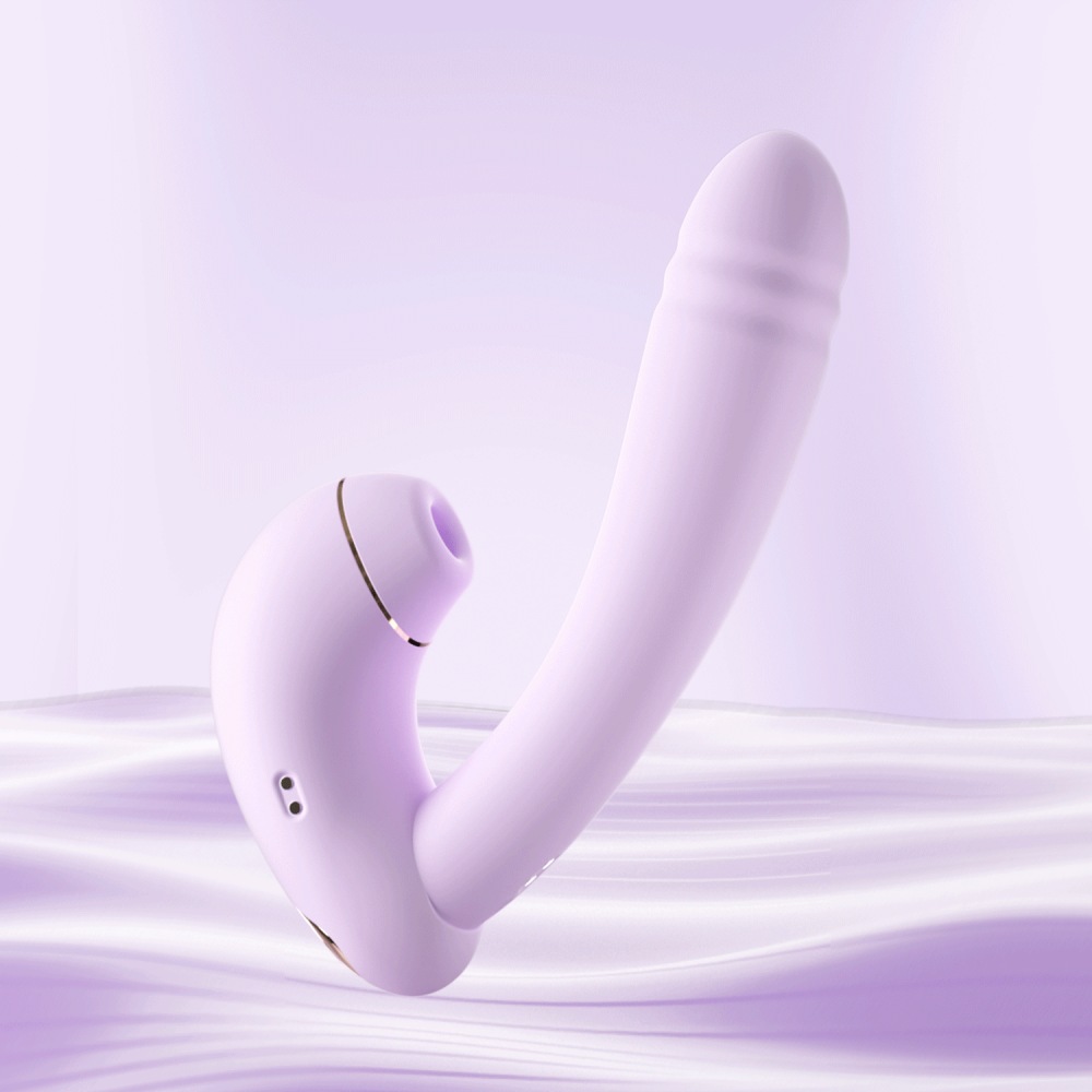 Вибратор BeYourLover Minaka +APP с вакуумом и подогревом, лиловый, 18,3 х 3,4 см фото №17 — секс игрушки: Украина, NO TABOO