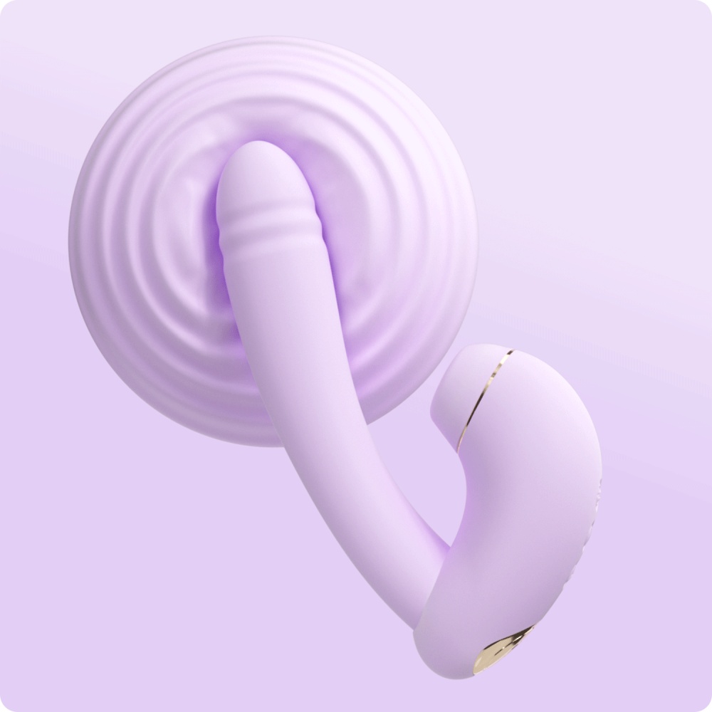 Вибратор BeYourLover Minaka +APP с вакуумом и подогревом, лиловый, 18,3 х 3,4 см фото №18 — секс игрушки: Украина, NO TABOO