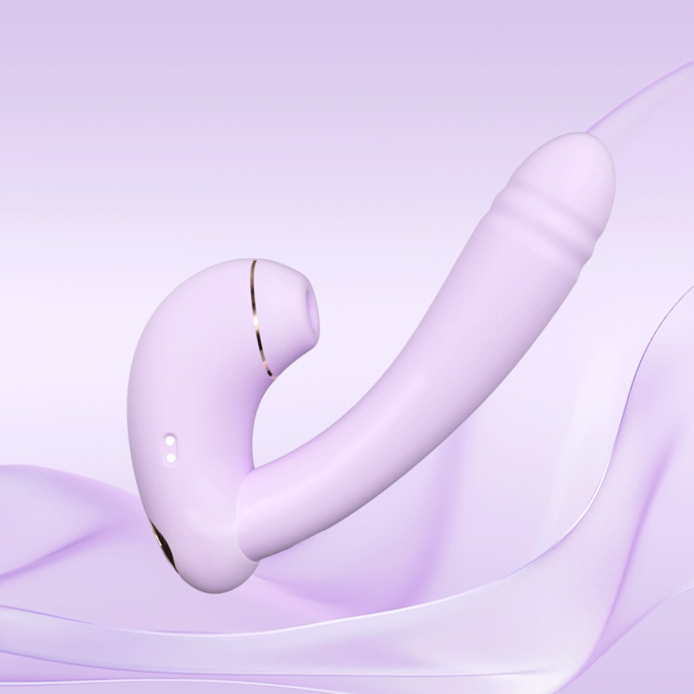 Вибратор BeYourLover Minaka +APP с вакуумом и подогревом, лиловый, 18,3 х 3,4 см фото №19 — секс игрушки: Украина, NO TABOO