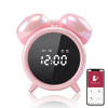 Вібратор-будильник BeYourLover Adult Clock з функцією смоктання, з додатком, рожевий, 8 х 6 см фото №1 — секс іграшки: Україна, NO TABOO