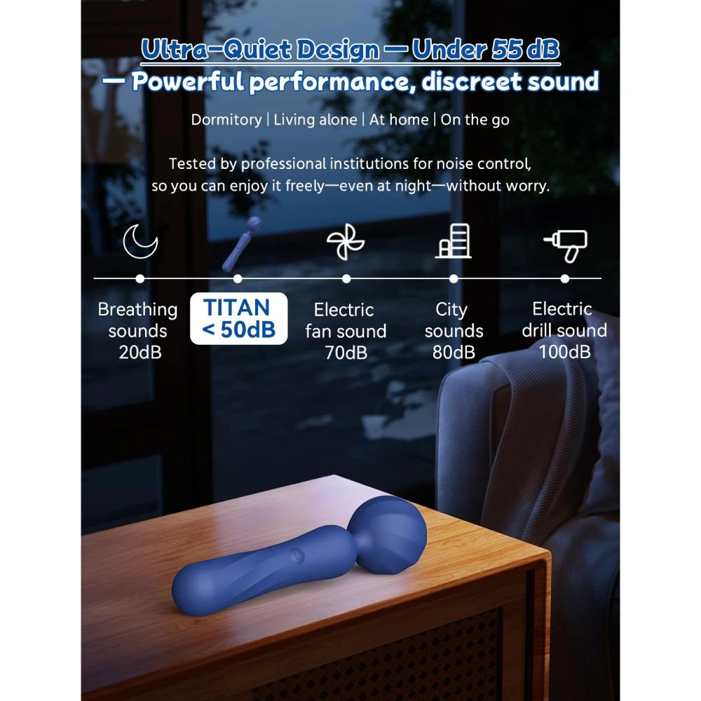 Вибратор-микрофон многоскоростной BeYourLover TITAN силиконовый, синий, 25 х 6.3 см фото №17 — секс игрушки: Украина, NO TABOO