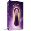 Минивибратор гибкий UNIVIBE LUNE Sonic градиент, розово-фиолетовый, 10 х 2.3 см фото №2 — секс игрушки: Украина, NO TABOO