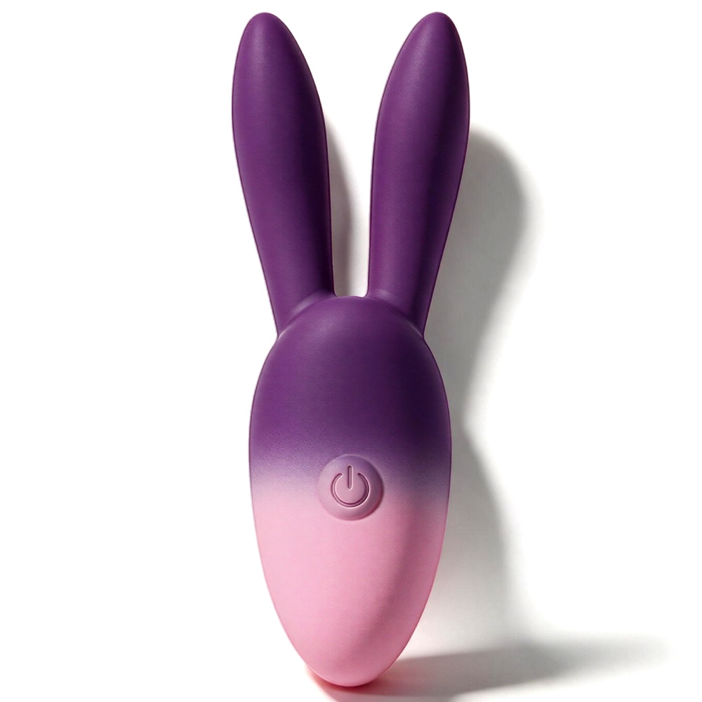 Клиторальный вибратор-зайчик UNIVIBE LUNE Rabbit градиент, розово-фиолетовый, 10 х 2.5 см фото №0 — секс игрушки: Украина, NO TABOO