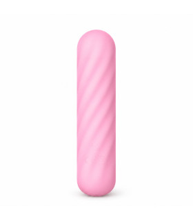 Супермягкая вибропуля UNIVIBE Velvet с 10 режимами вибрации, розовая, 10.5 × 2.5 см - No Taboo