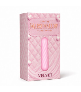 Супермягкая вибропуля UNIVIBE Velvet с 10 режимами вибрации, розовая, 10.5 × 2.5 см - No Taboo