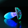 Анальный вибратор Paradise The Plug с LED-подсветкой, с приложением, белый, 10.8 х 3.8 см фото №1 — секс игрушки: Украина, NO TABOO