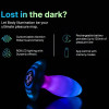 Анальный вибратор Paradise The Plug с LED-подсветкой, с приложением, белый, 10.8 х 3.8 см фото №8 — секс игрушки: Украина, NO TABOO