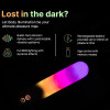 Вибропуля Paradise The Bullet с LED-подсветкой, с приложением, белая, 12 х 2 см фото №6 — секс игрушки: Украина, NO TABOO