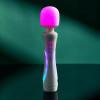 Вибратор-микрофон Paradise The Wand с LED-подсветкой, с приложением, белый, 24.8 х 5.1 см фото №1 — секс игрушки: Украина, NO TABOO