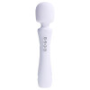 Вибратор-микрофон Paradise The Wand с LED-подсветкой, с приложением, белый, 24.8 х 5.1 см фото №9 — секс игрушки: Украина, NO TABOO