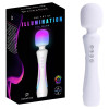 Вибратор-микрофон Paradise The Wand с LED-подсветкой, с приложением, белый, 24.8 х 5.1 см фото №12 — секс игрушки: Украина, NO TABOO