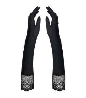 Рукавички чорні до ліктя MIAMOR Gloves - No Taboo