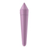 Вибропуля силиконовая Satisfyer Ultra Power Bullet 8 с приложением, фиолетовая, 14 х 2.7 см фото №5 — секс игрушки: Украина, NO TABOO