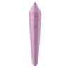 Вибропуля силиконовая Satisfyer Ultra Power Bullet 8 с приложением, фиолетовая, 14 х 2.7 см фото №1 — секс игрушки: Украина, NO TABOO