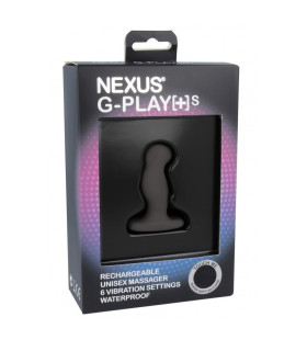 Анальный вибратор Nexus черный, размер S 6 см х 2.2 см - No Taboo