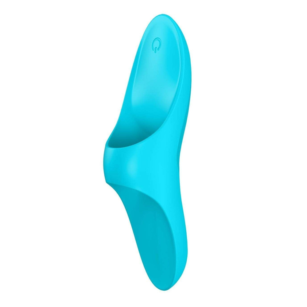 Вибратор на палец Satisfyer Teaser голубой, 12 х 3.5 см фото №0 — секс игрушки: Украина, NO TABOO