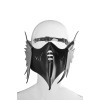 Маска ворон Muzzle 1 Candy Hero, кожаная, ручной работы, черная, фото №3 — секс шоп Украина, NO TABOO