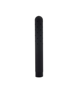 Насадка-трубка для анального душа Chisa Black Mont черная, 15 см х 1.9 см - No Taboo