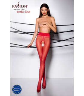 Колготки красные Tiopen 001 20 den Passion - 3/4 - No Taboo