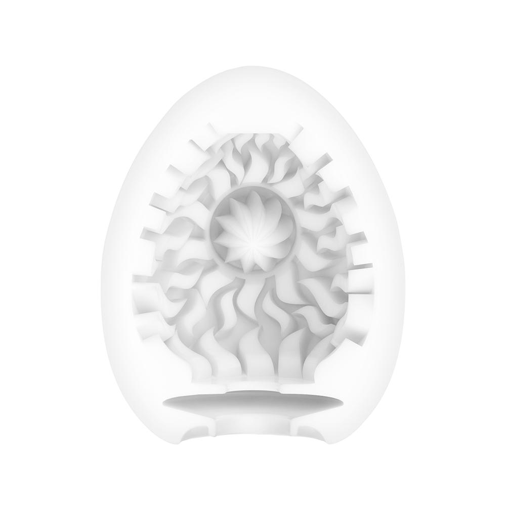 Мастурбатор с внутренним рельефом Tenga Egg Shiny Pride белый, 6.1 см х 4.9 см фото №2 — секс игрушки: Украина, NO TABOO