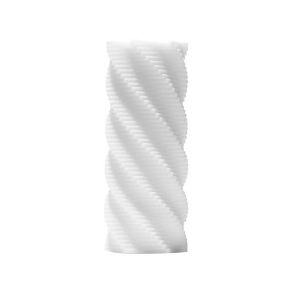 Мастурбатор со спиралевидным рельефом Tenga 3D Spiral белый, 25 см х 8 см фото №2 — секс игрушки: Украина, NO TABOO