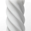Мастурбатор со спиралевидным рельефом Tenga 3D Spiral белый, 25 см х 8 см фото №3 — секс игрушки: Украина, NO TABOO