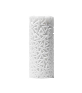 Мастурбатор Tenga 3D Pile білий, 25 х 8 см - No Taboo
